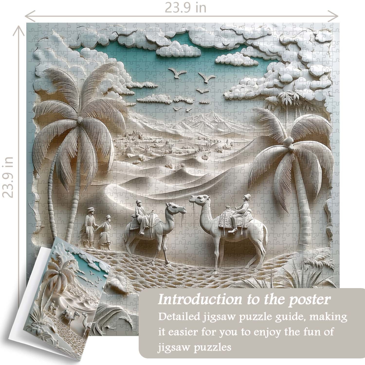Desert Journey Jigsaw Puzzle 1000 Pieces