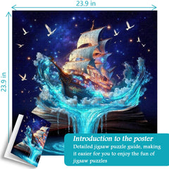 Puzzle Starlit Sea Quest 1000 pièces