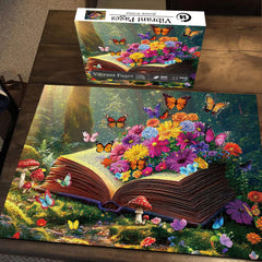 Vibrant Pages Jigsaw Puzzle 1000 Pieces
