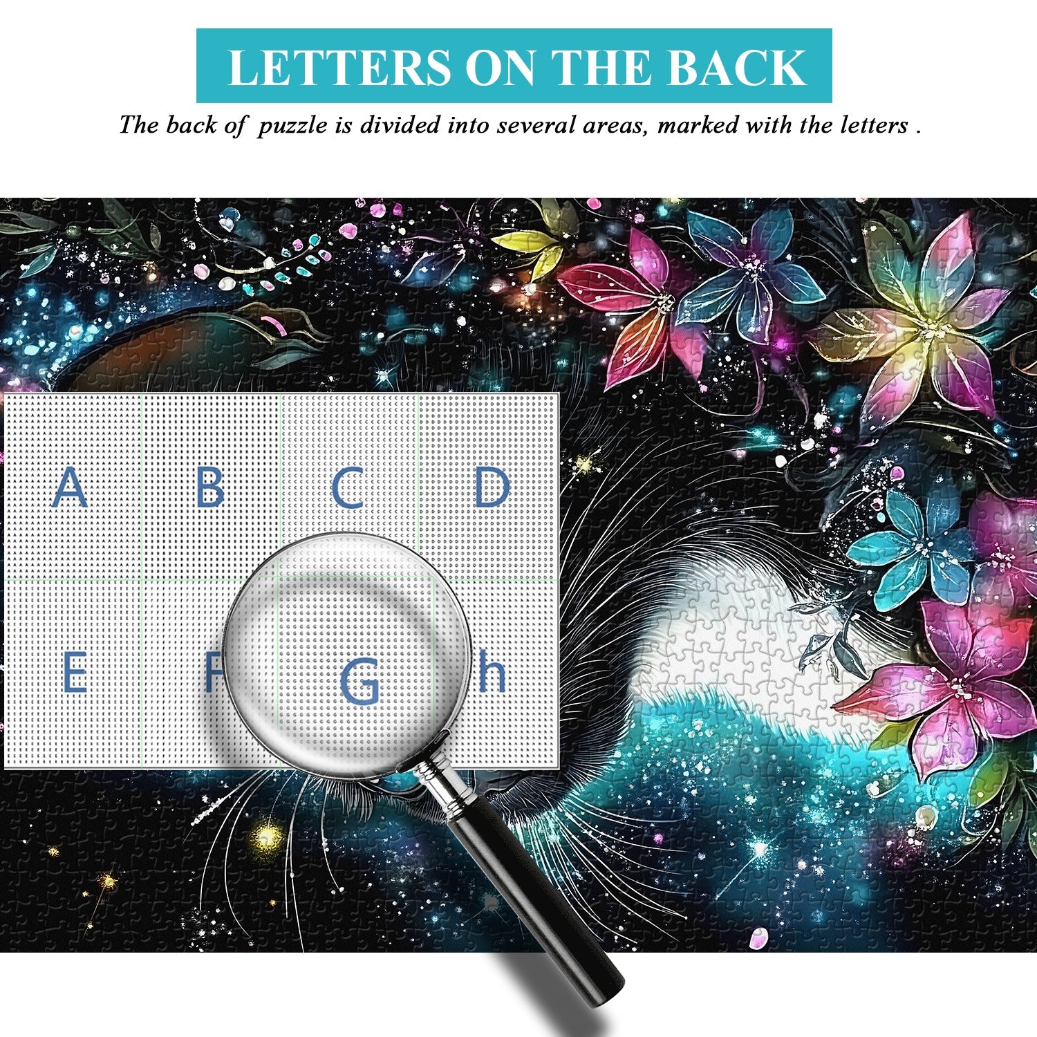 Starlight Cat Jigsaw Puzzle 1000 Pieces