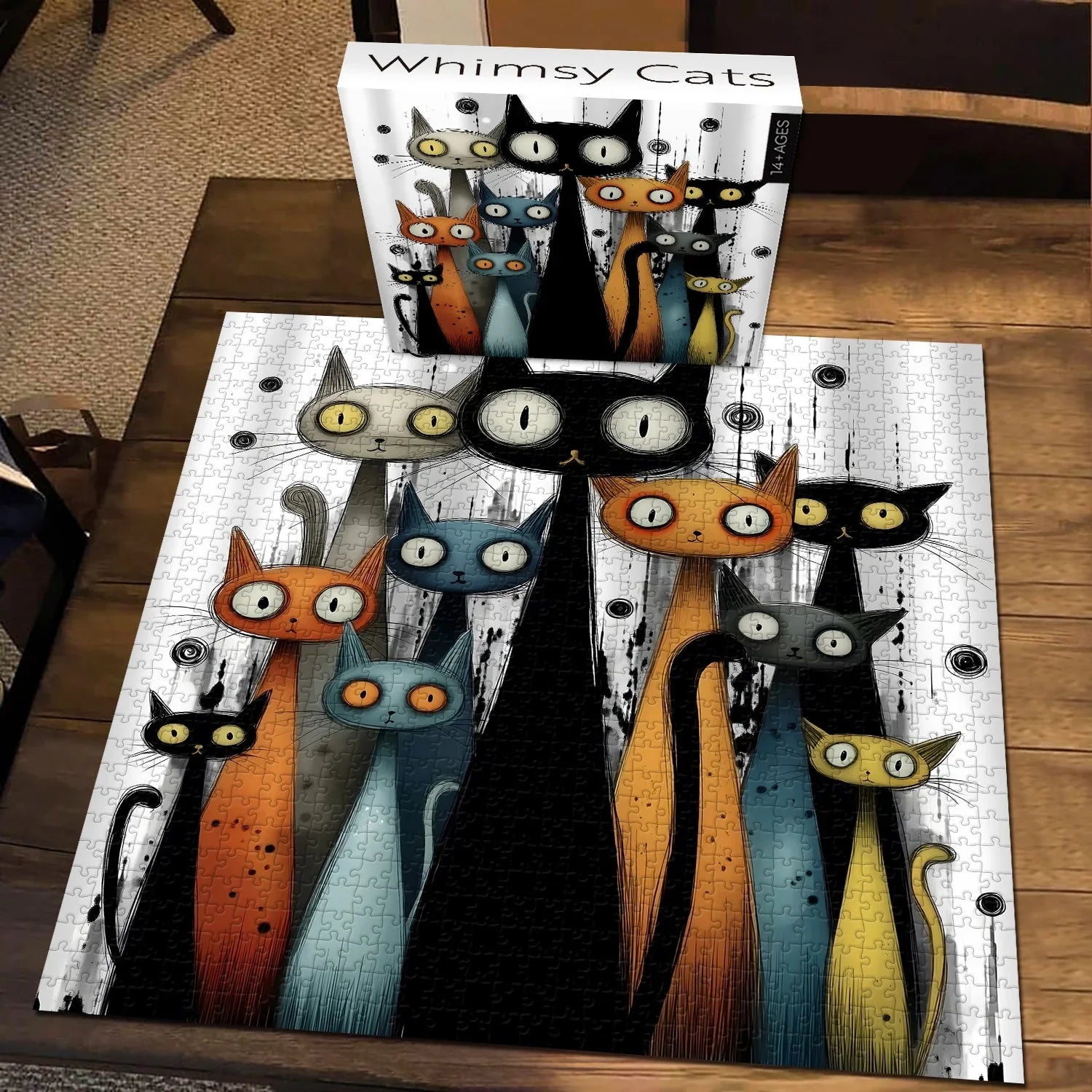 Whimsy Cats Puzzle 1000 Teile