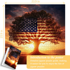 Sunset Glory Jigsaw Puzzle 1000 Pieces