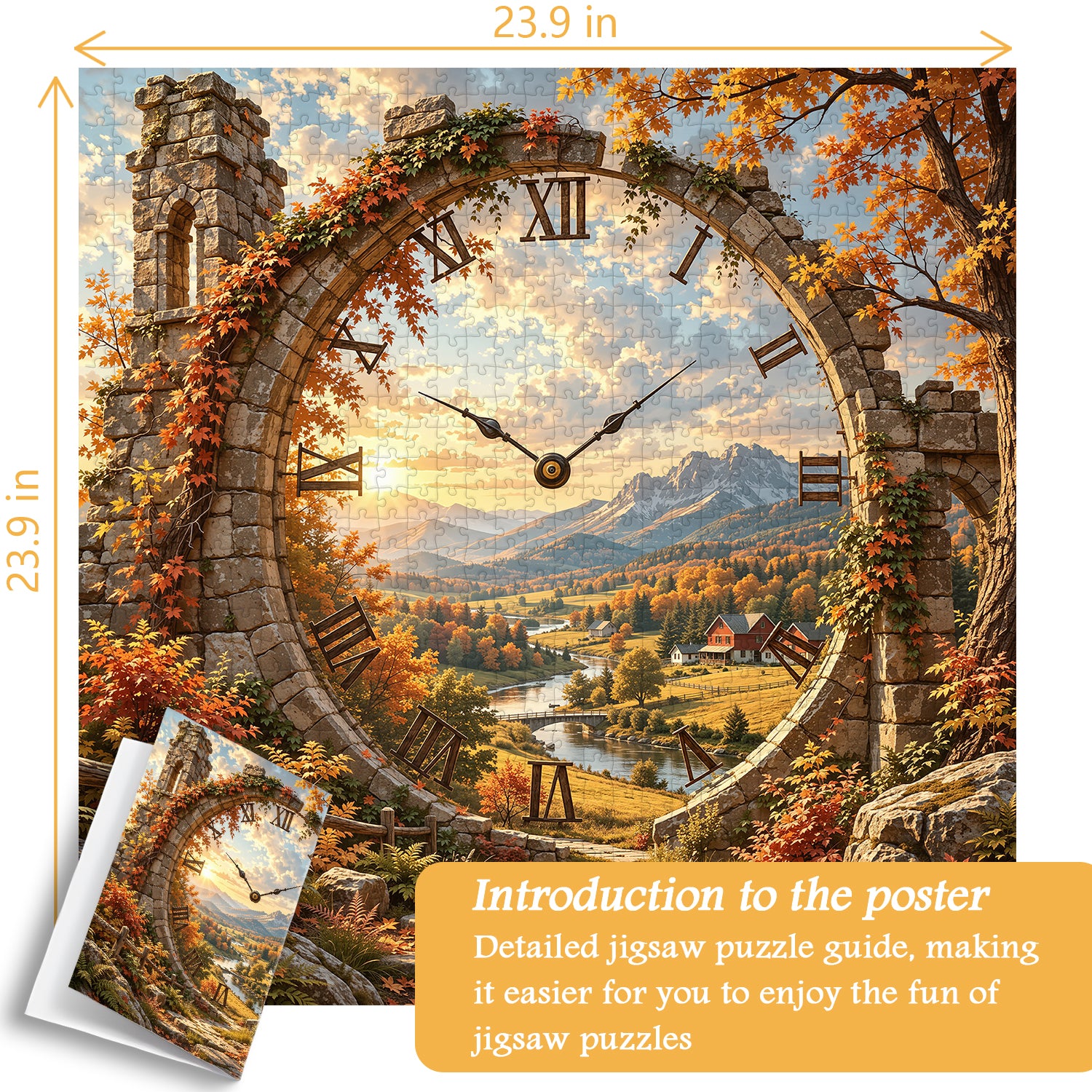 Autumn Time Jigsaw Puzzle 1000 Pieces