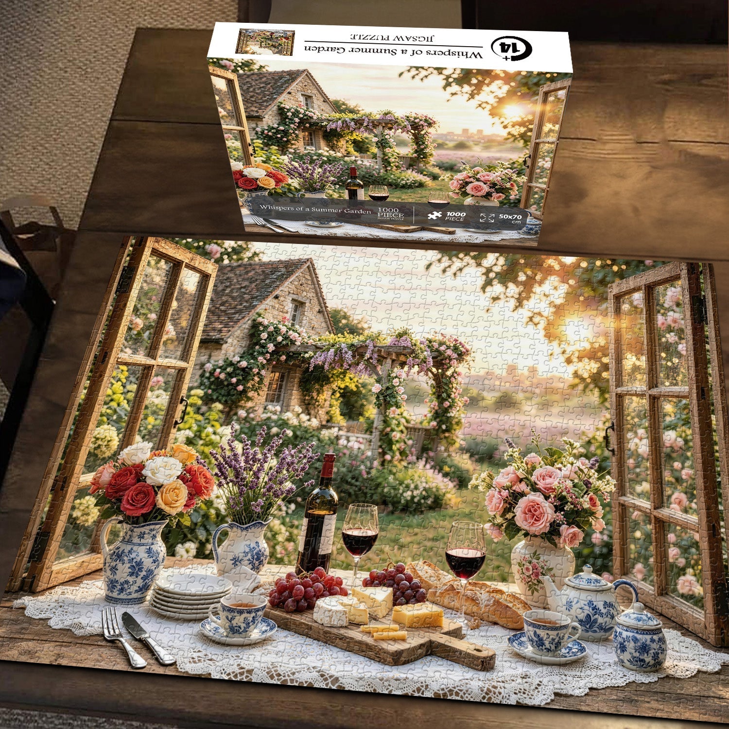 Whispers of a Summer Garden Jigsaw Puzzle 1000 Pieces