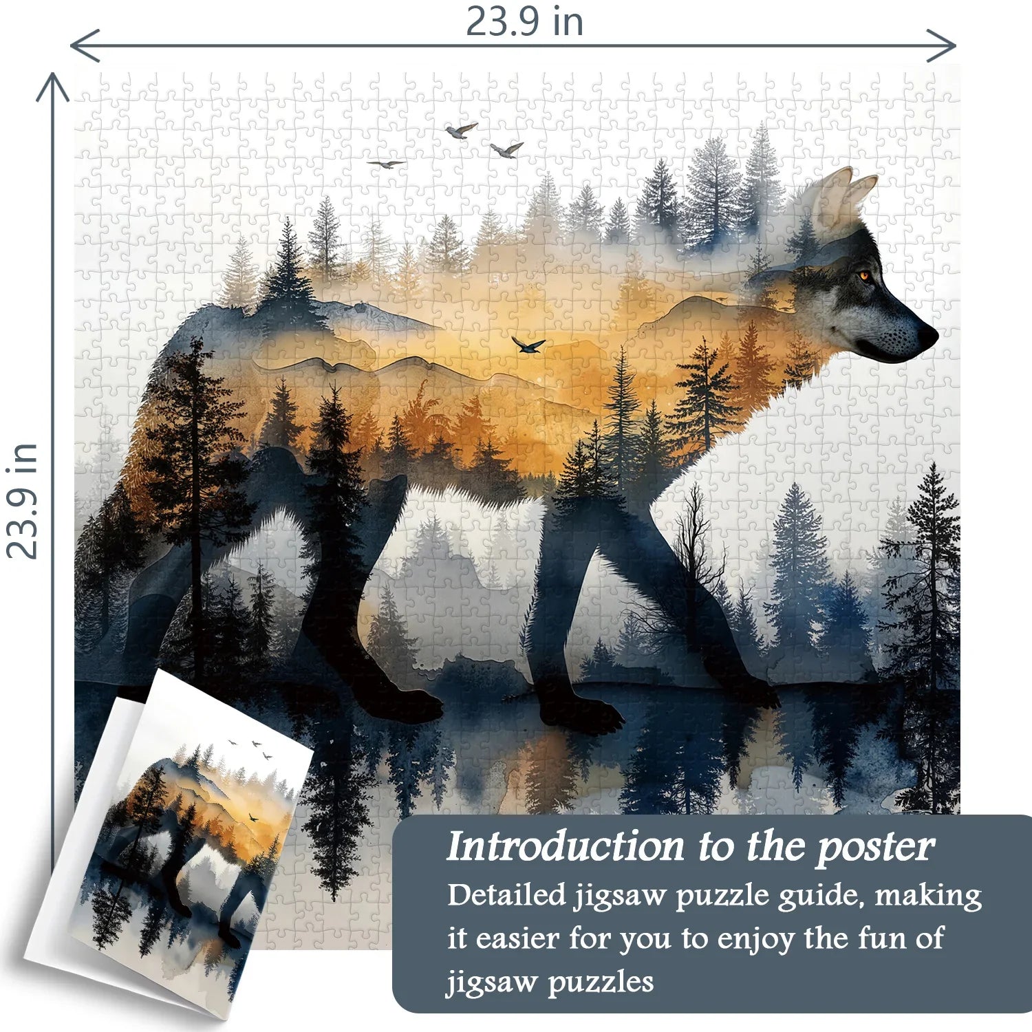 Dusk Wanderer Jigsaw Puzzle 1000 Pieces