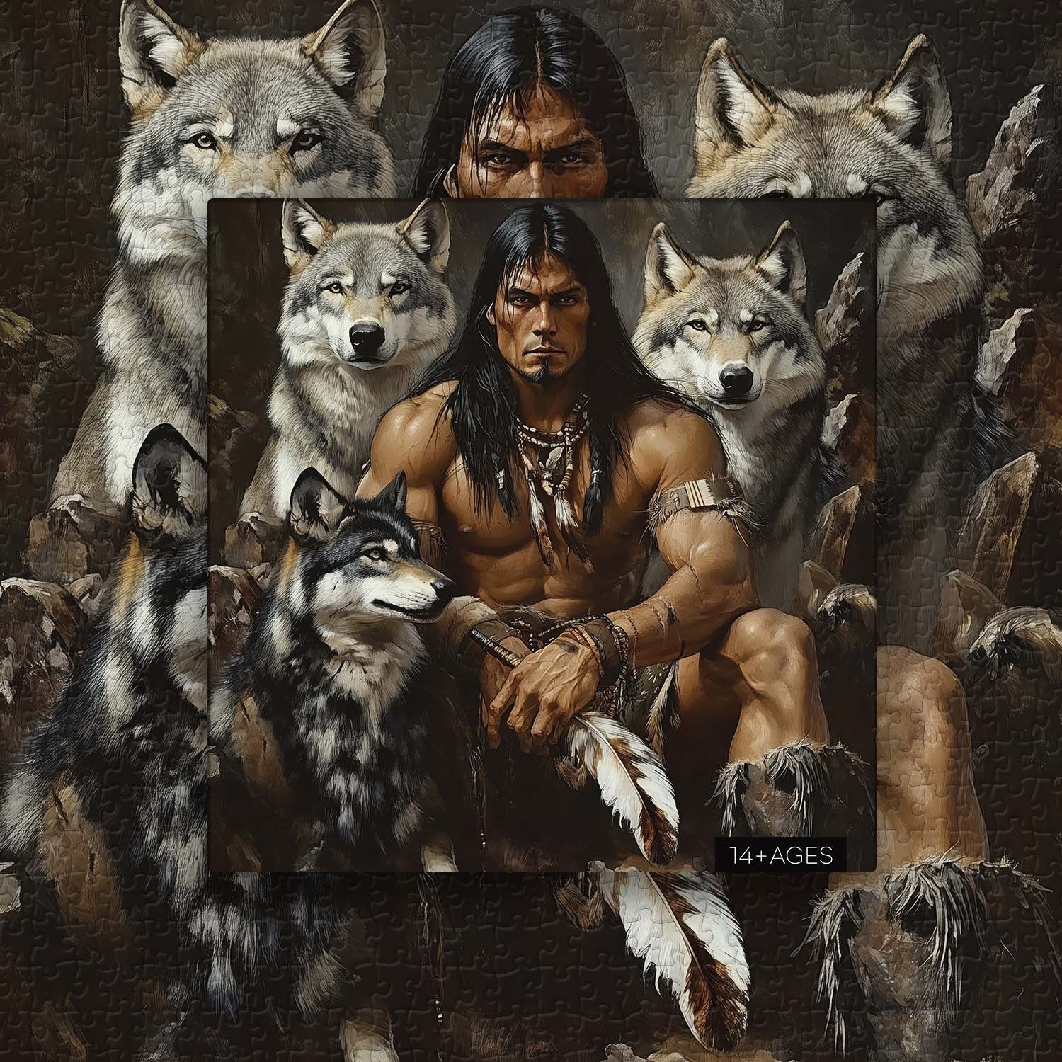 Puzzle El Rey De Los Lobos 1000 Piezas