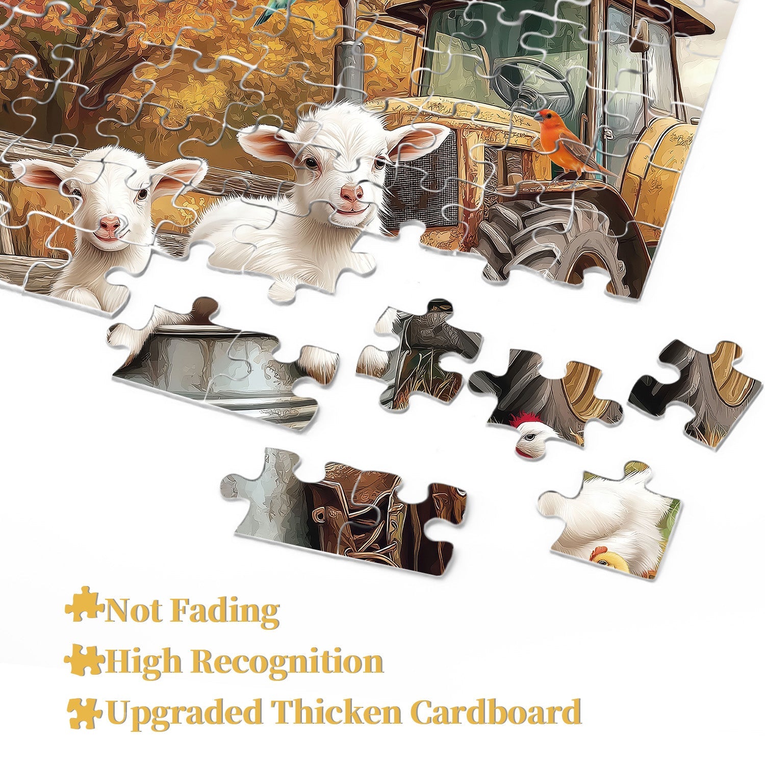 Autumn Harvest Farm Jigsaw Puzzle 1000 Pieces