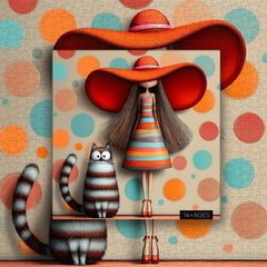 Red Hat Girl Jigsaw Puzzle 1000 Pieces