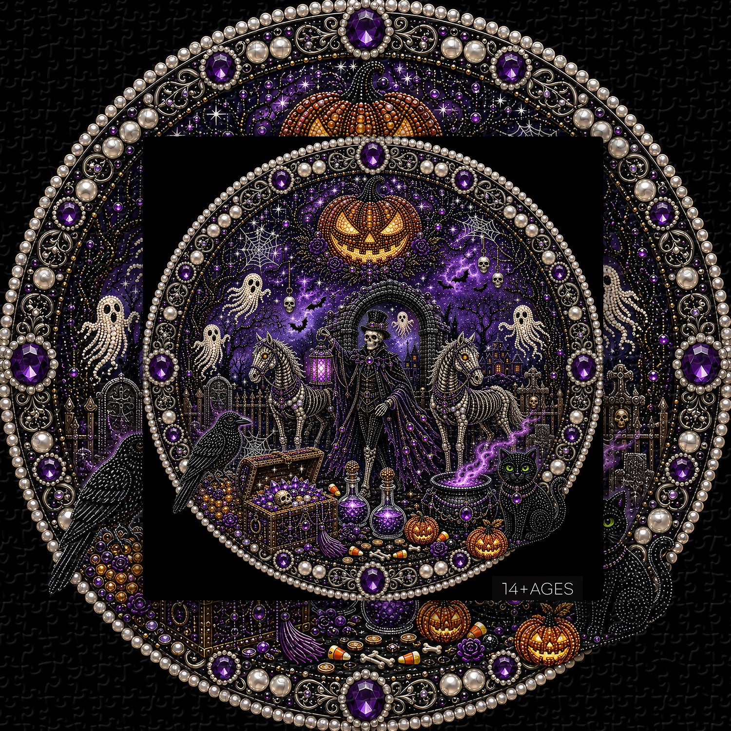 Gothic Halloween Jigsaw Puzzle 1000 Pieces
