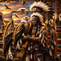 Puzzle Tribal Spirit Eagle 1000 pezzi