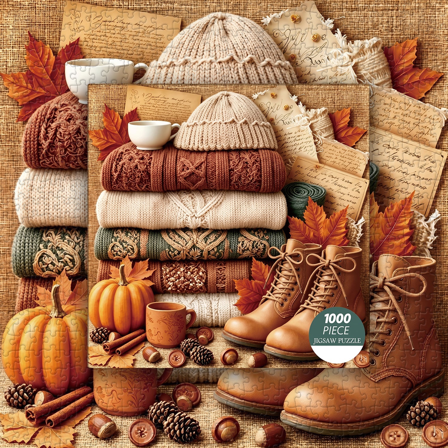 Autumn Still Life Jigsaw Puzzle 1000 Pieces