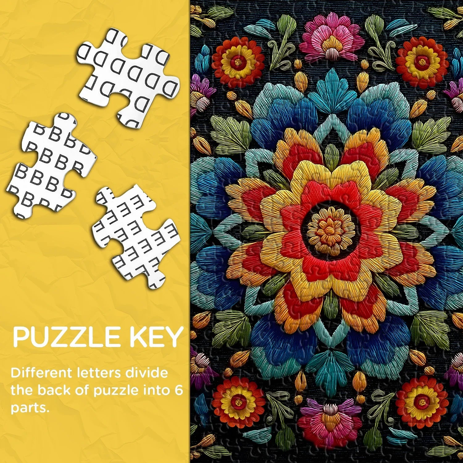 Blumengeschichten Puzzle 1000 Stücke