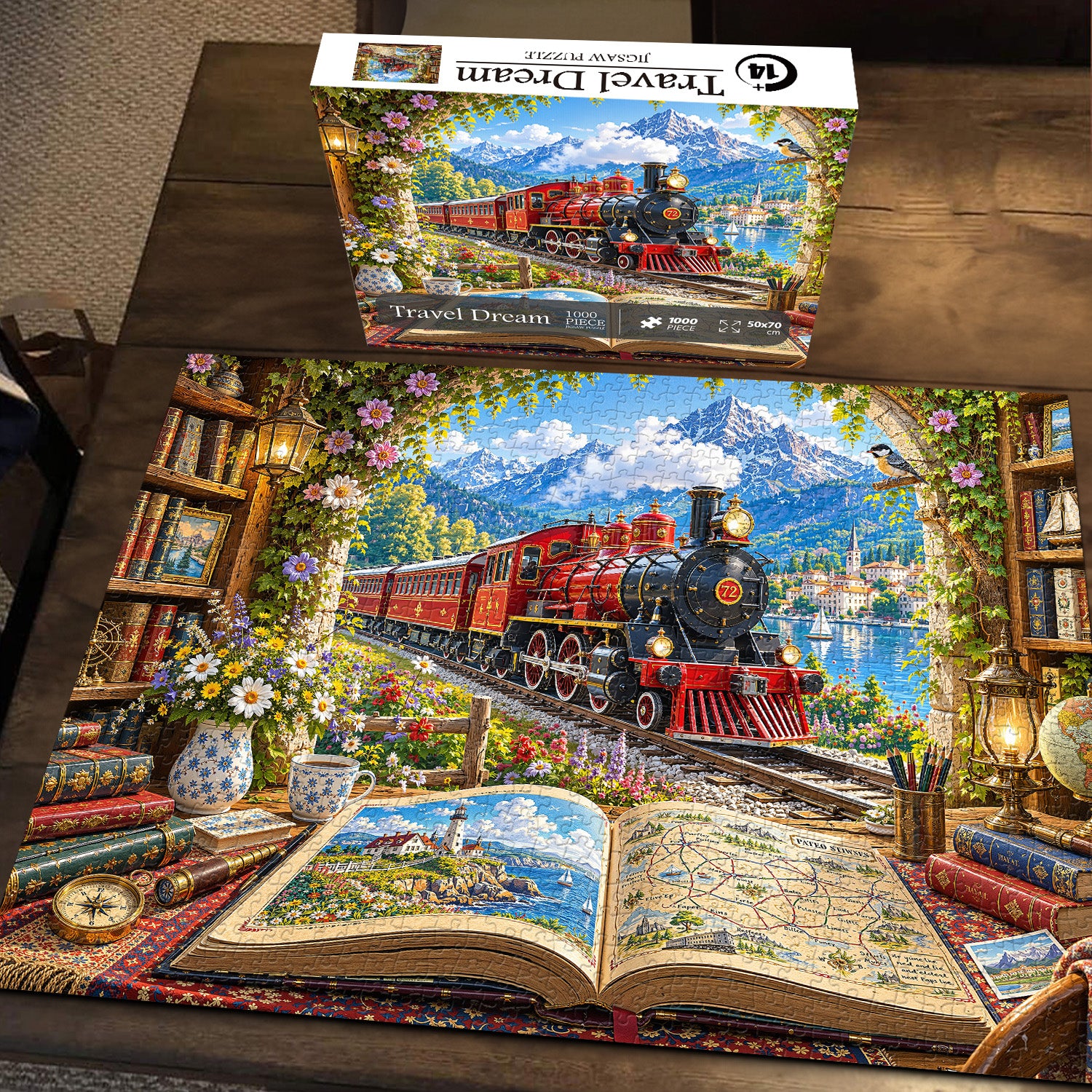 Travel Dream Jigsaw Puzzle 1000 pièces