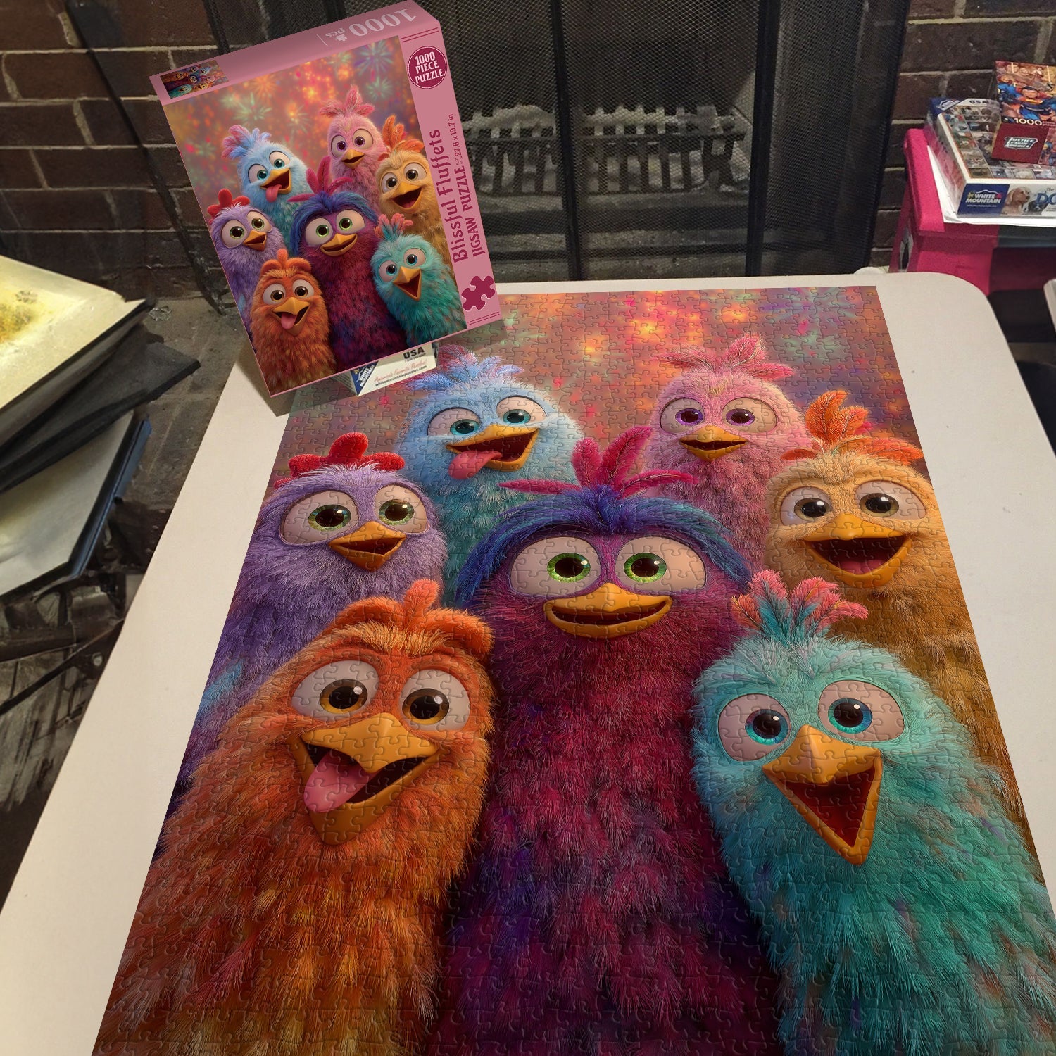 Blissful Fluffets Jigsaw Puzzle 1000 Pieces