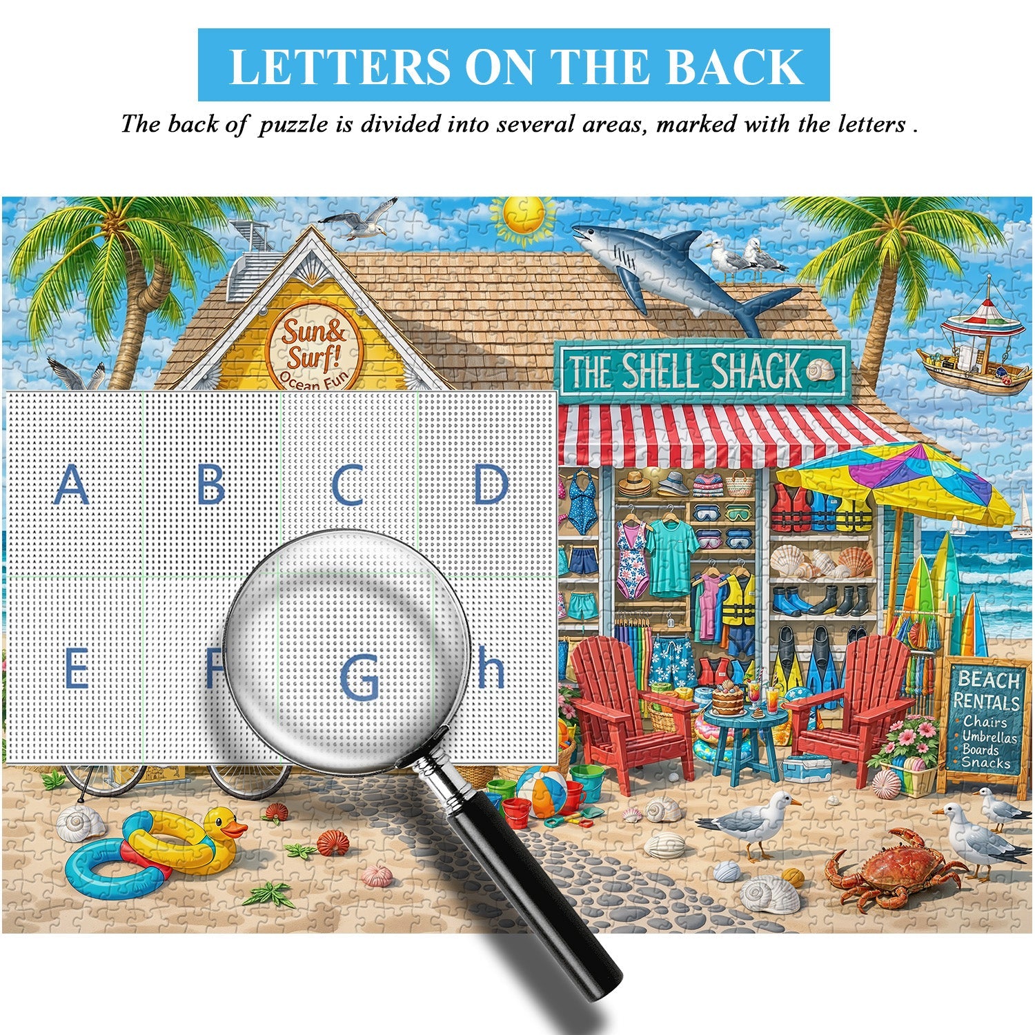 Shoreline Shop Jigsaw Puzzle 1000 pezzi