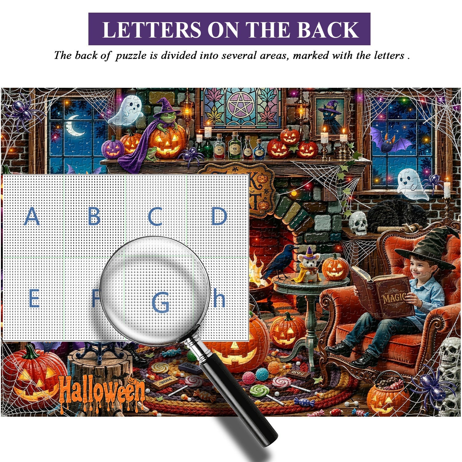 Halloween Hearth Puzzle 1000 Teile