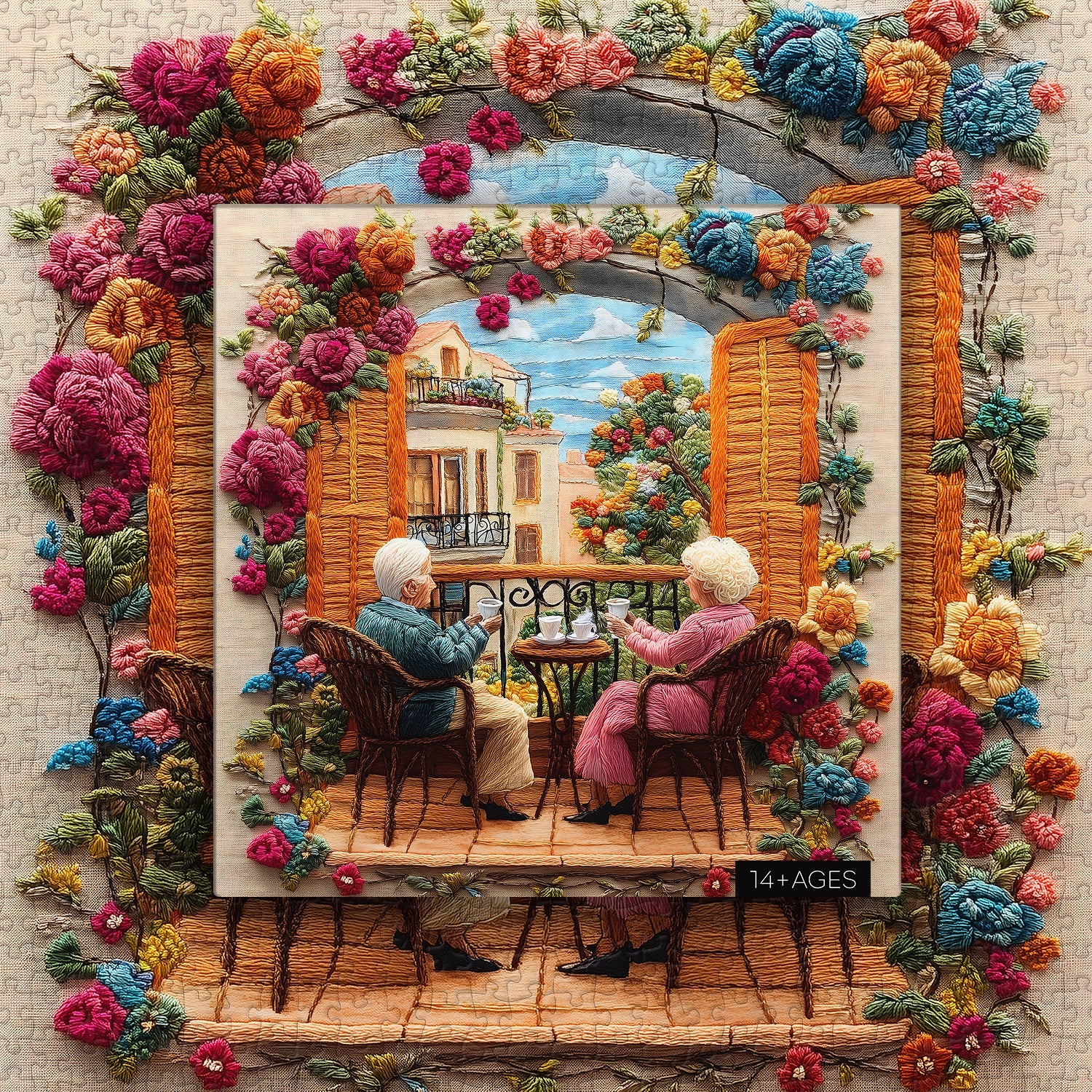 Puzzle per il tè pomeridiano accogliente, 1000 pezzi