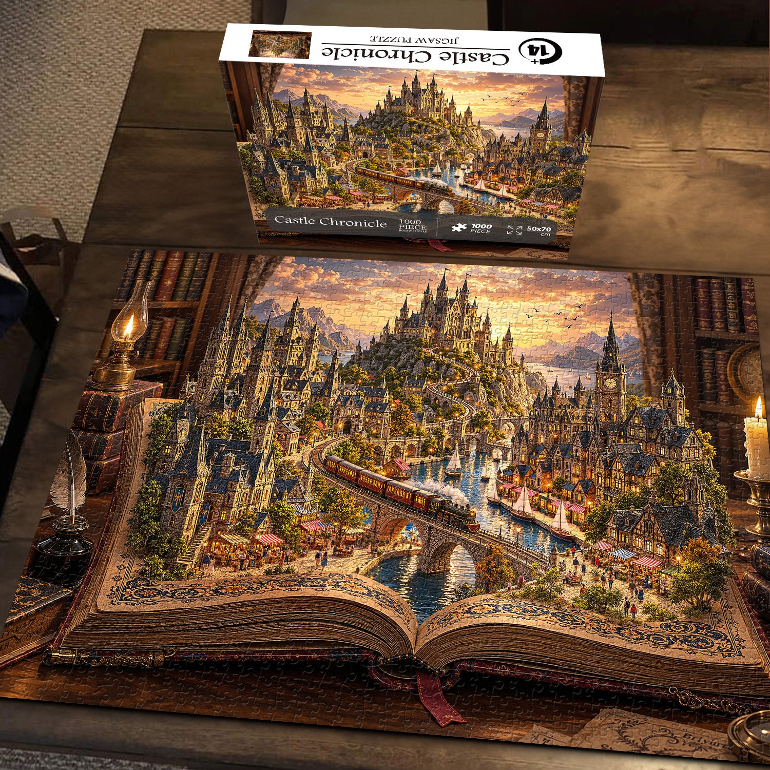 Castle Chronicle Jigsaw Puzzle 1000 Pieces