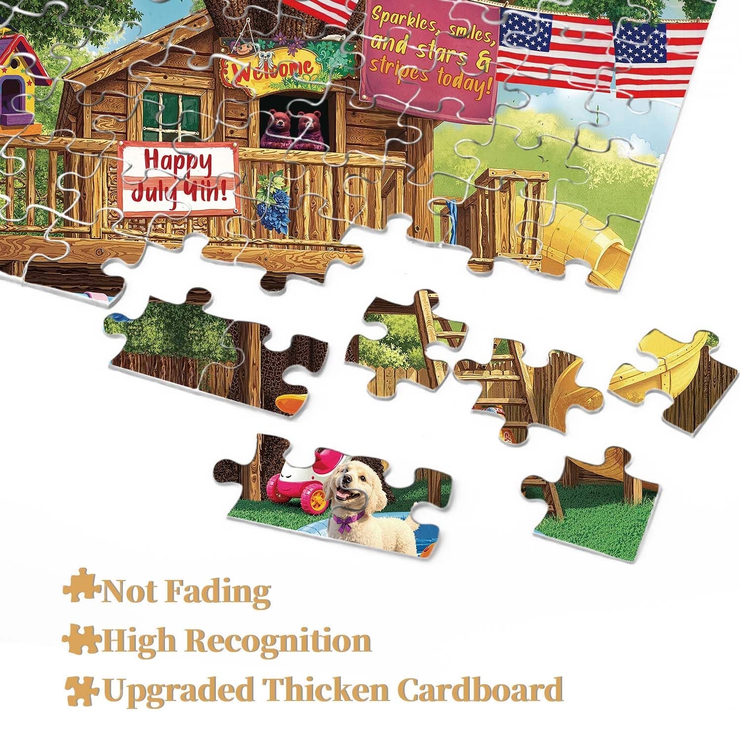 Happy Days Treehouse Jigsaw Puzzle 1000 Pieces