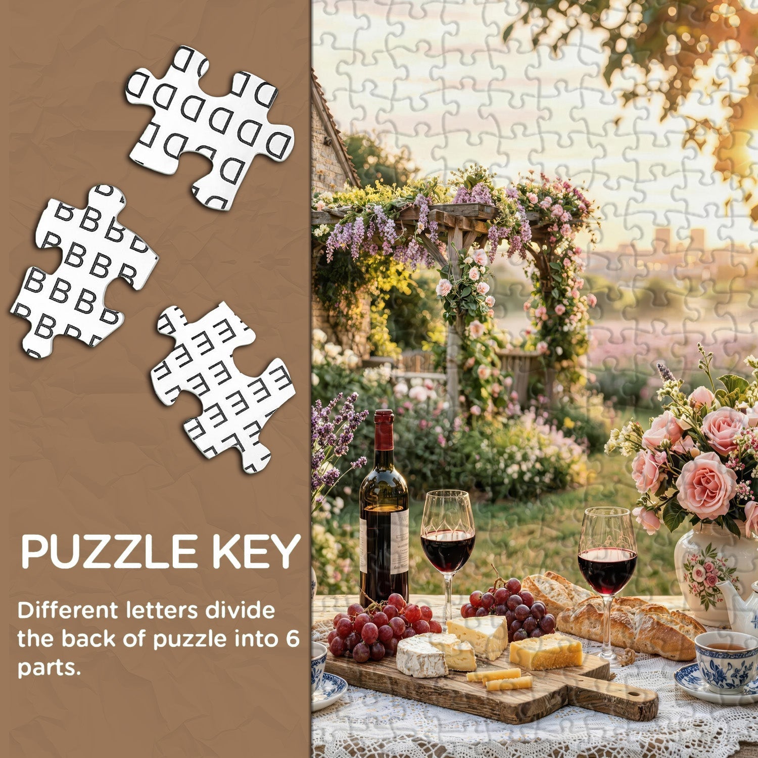 Whispers of a Summer Garden Jigsaw Puzzle 1000 Pieces