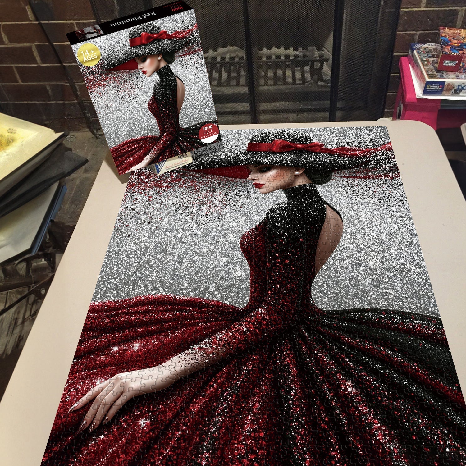 Red Phantom Jigsaw Puzzle 1000 Pieces