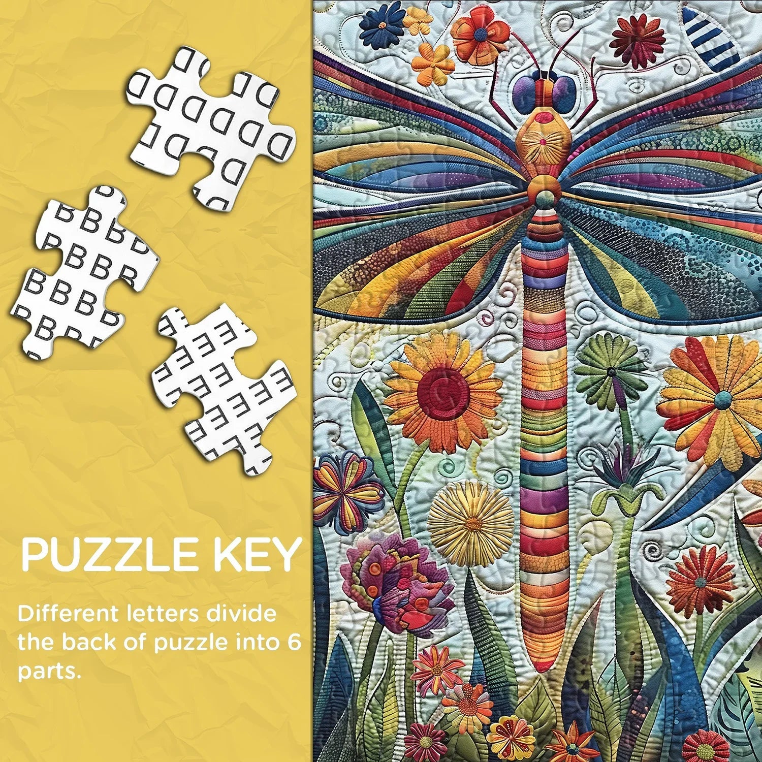 Dragonfly Garden Jigsaw Puzzle 1000 Stücke