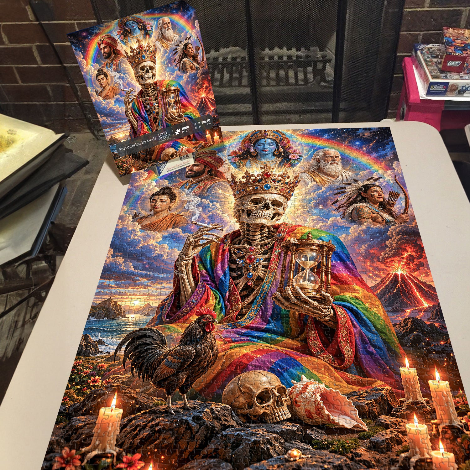 Surrounded by Gods Jigsaw Puzzle 1000 Pieces