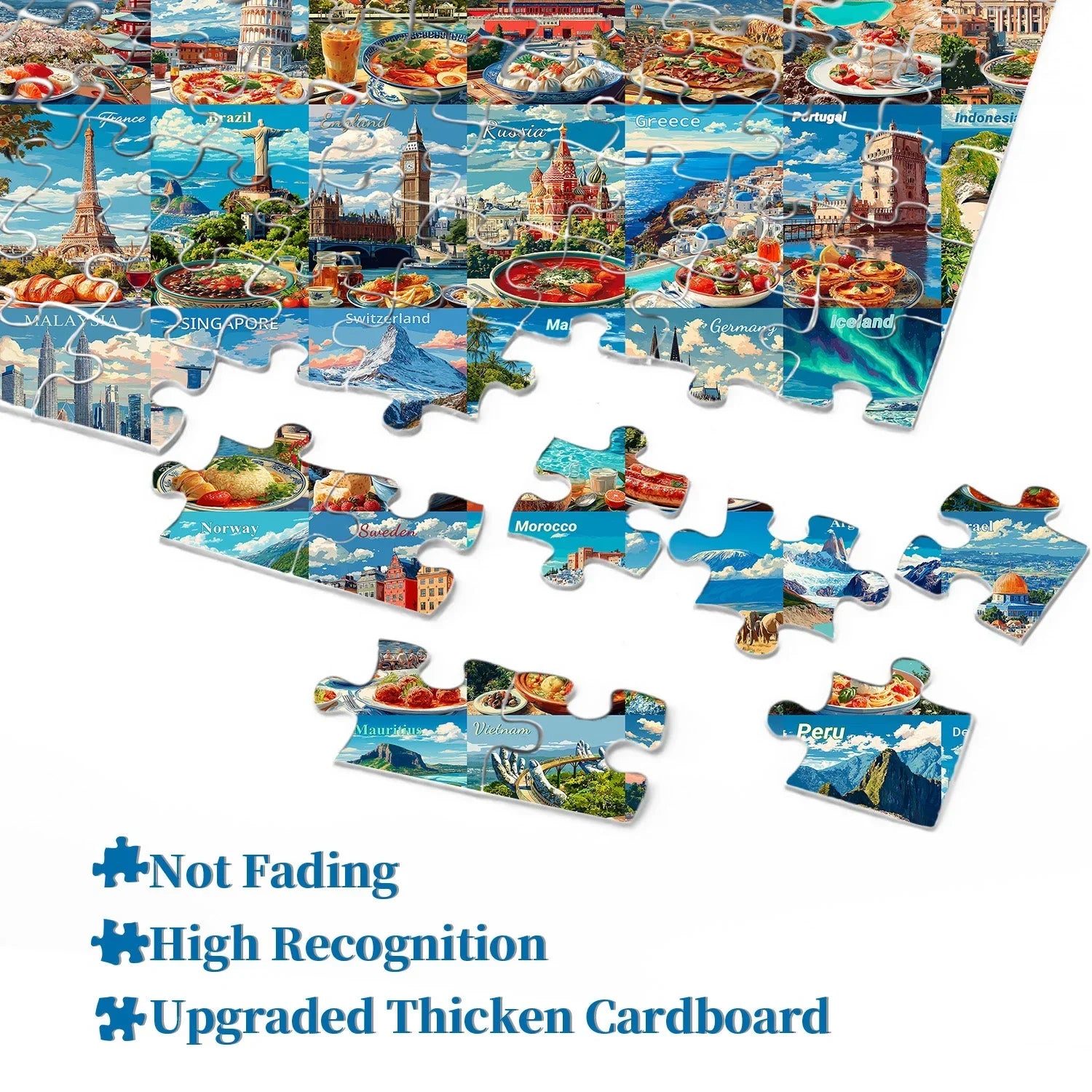 Impresión global rompecabezas rompecabezas 1000 piezas