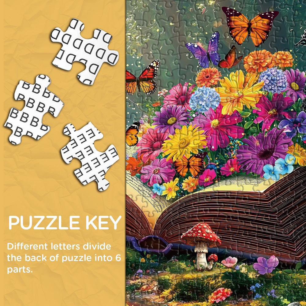 Vibrant Pages Jigsaw Puzzle 1000 Pieces