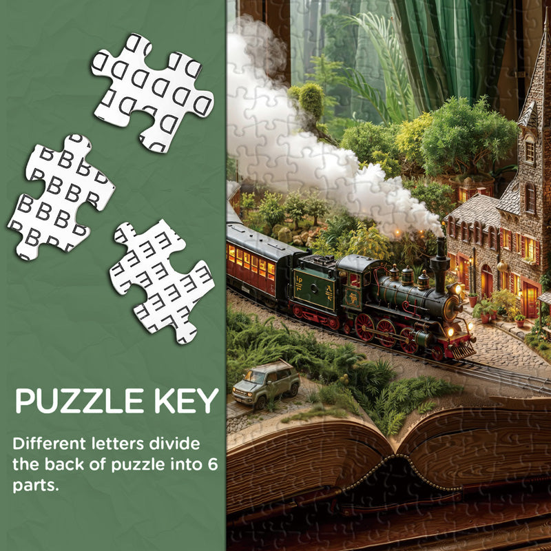 Through the Pages Jigsaw Puzzle 1000 Pieces