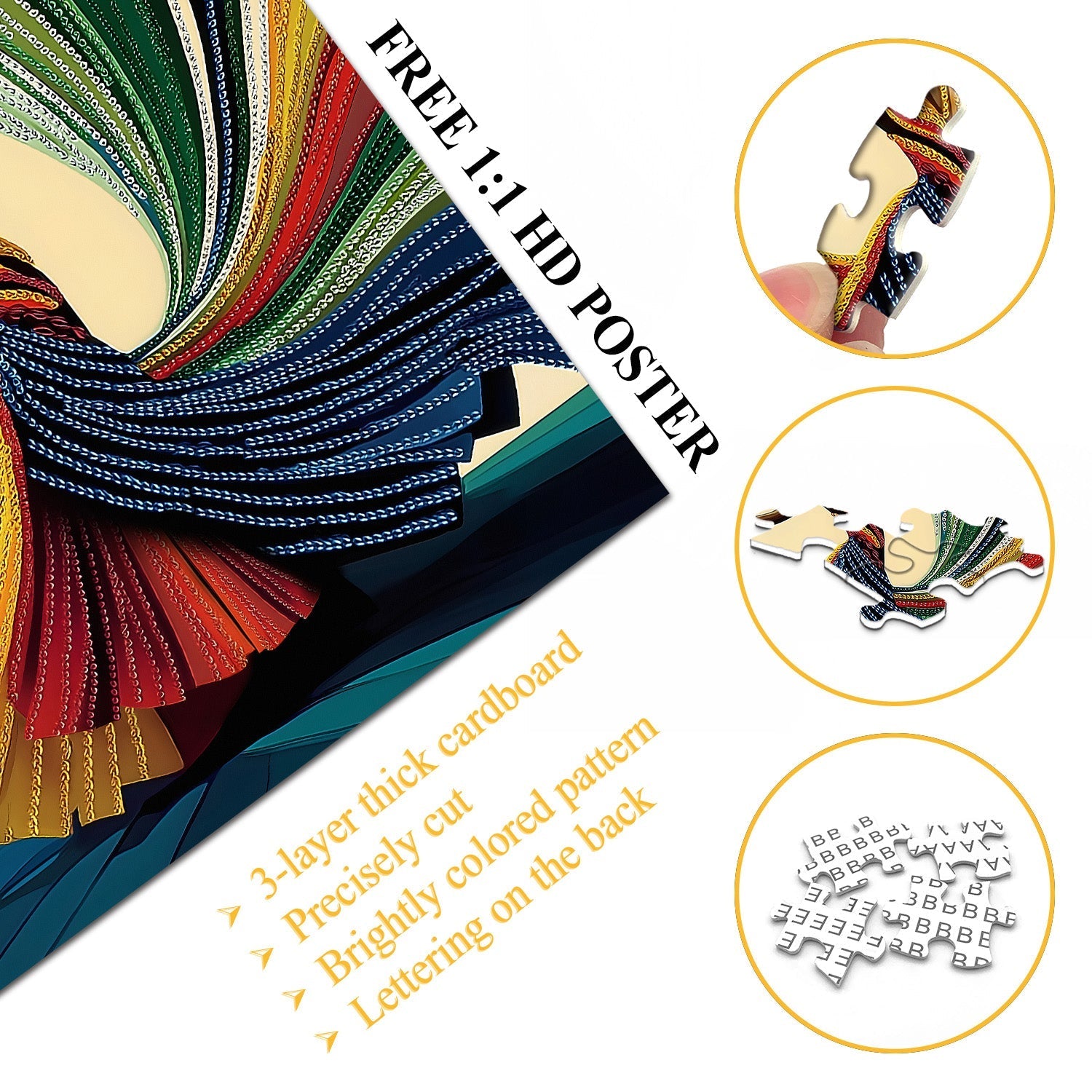 Dancing Girl Jigsaw Puzzle 1000 Pieces