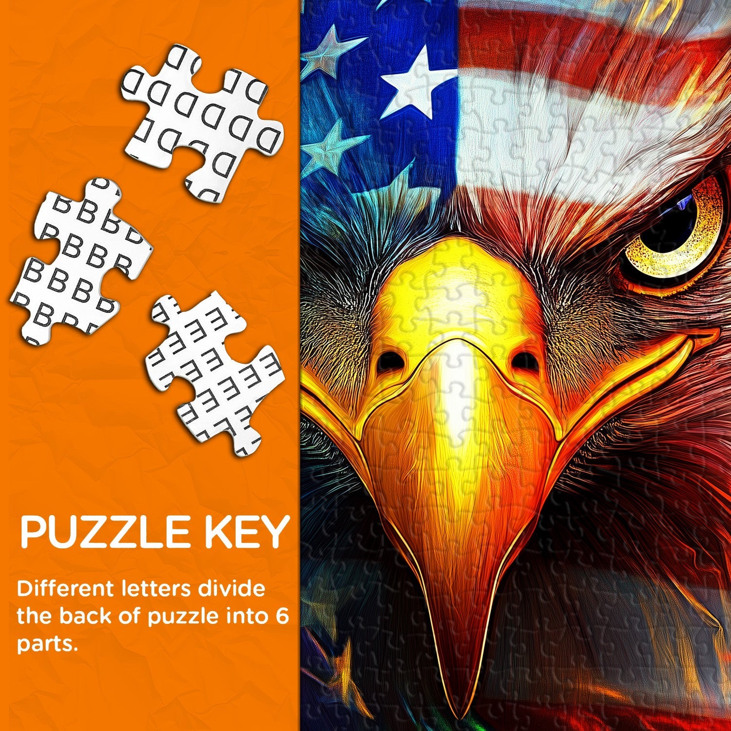 Eagle Eye Tracking Puzzle Puzzle 1000 pièces