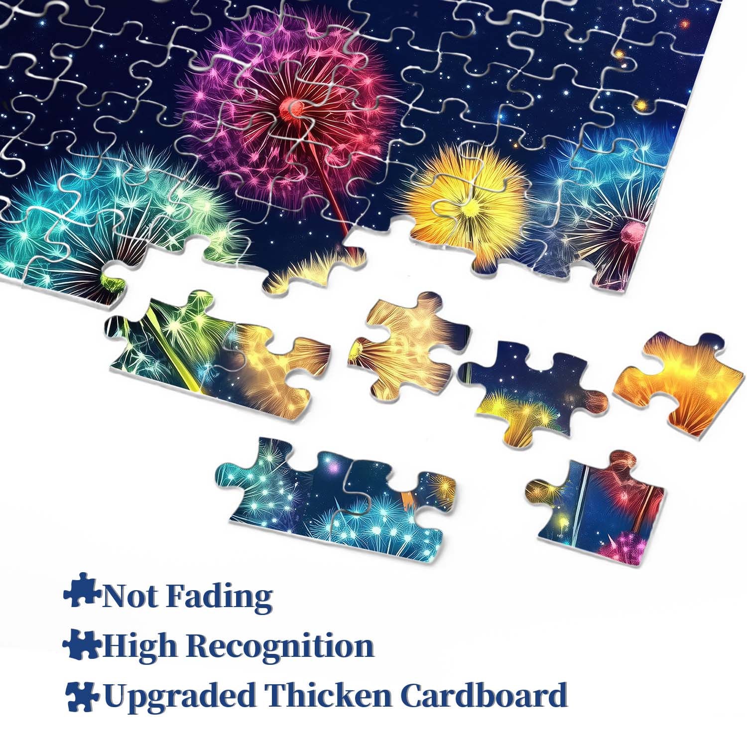 Puzzle Pissenlit Lumineux 1000 Pièces