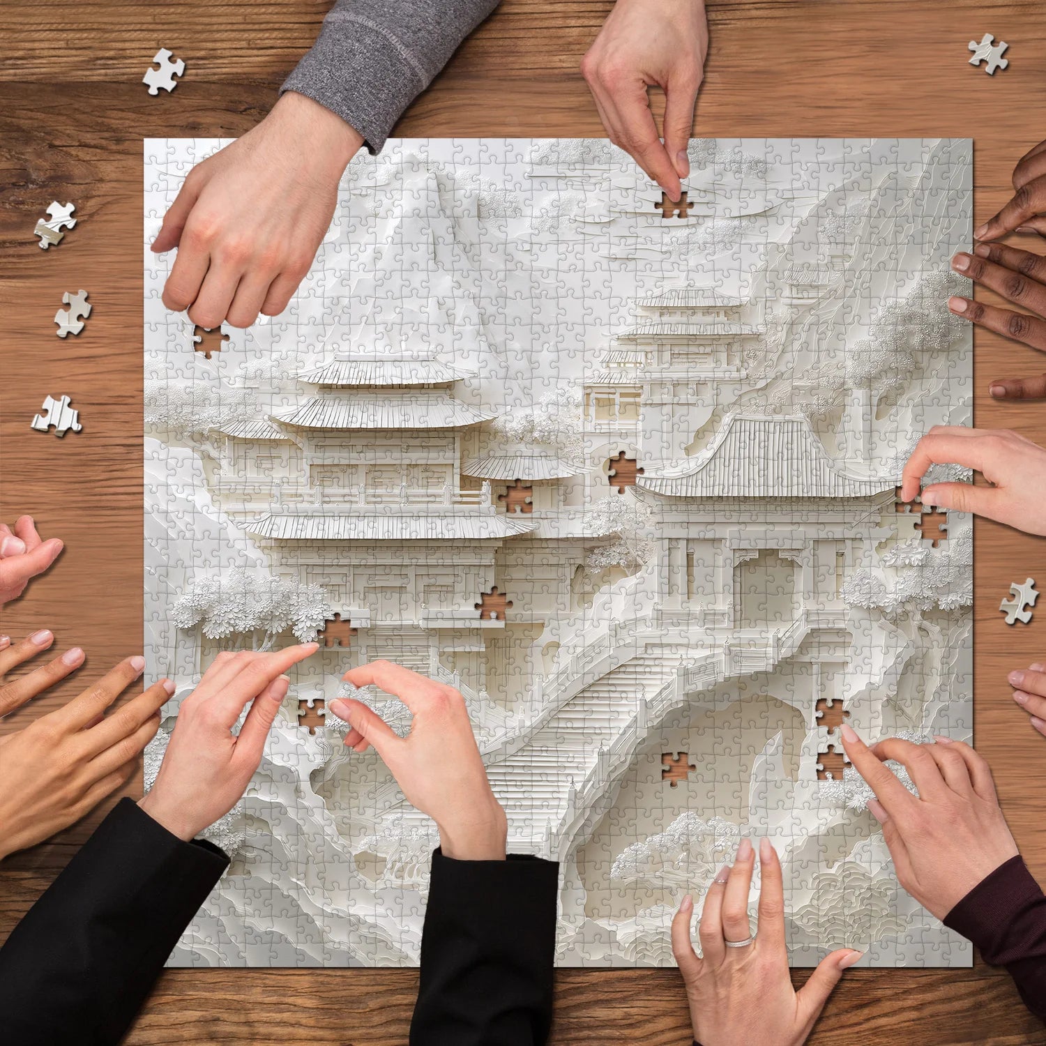 Still Pavilion Jigsaw Puzzle 1000 Pieces