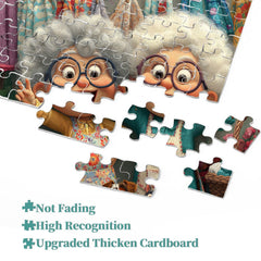 Joyful Grandma Duo Jigsaw Puzzle 1000 Pieces
