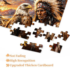Puzzle Tribal Spirit Eagle 1000 pezzi