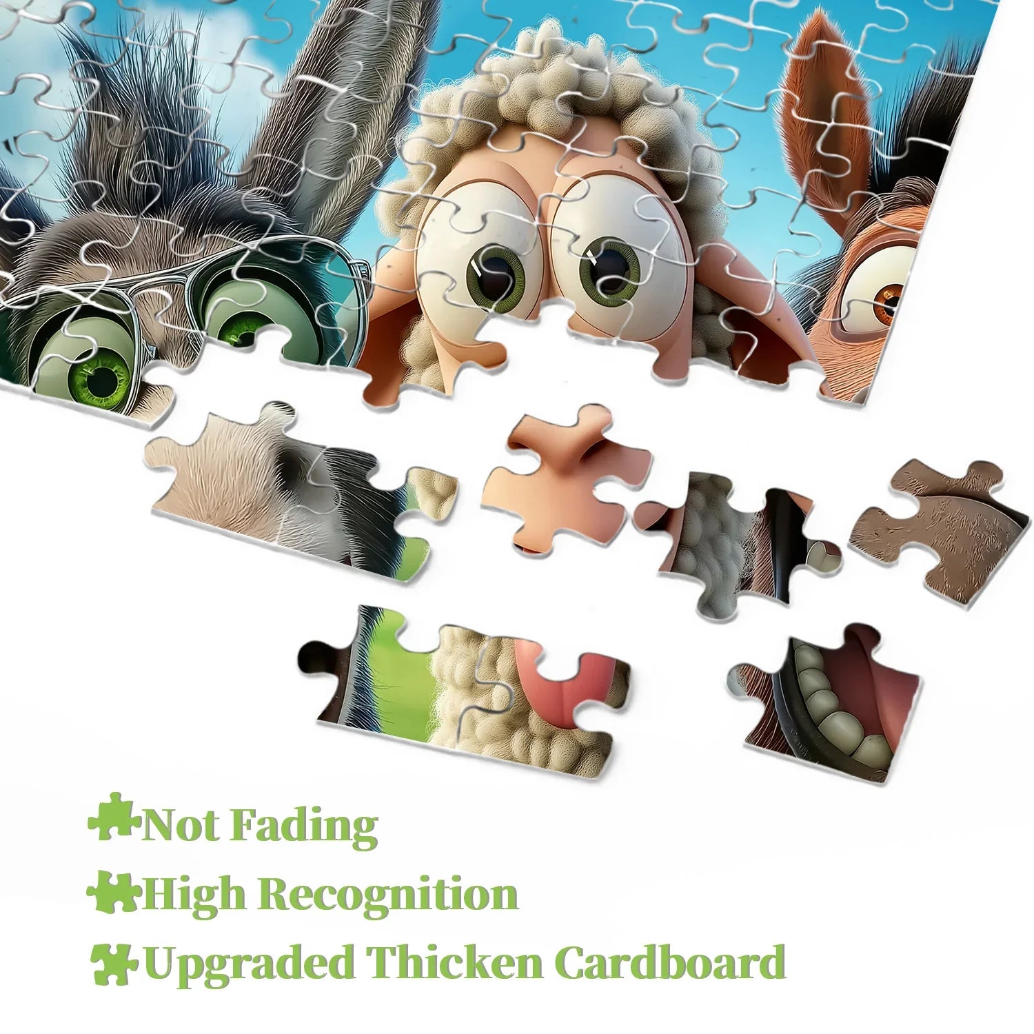 Puzzle Ranch qui rit 1000 pièces