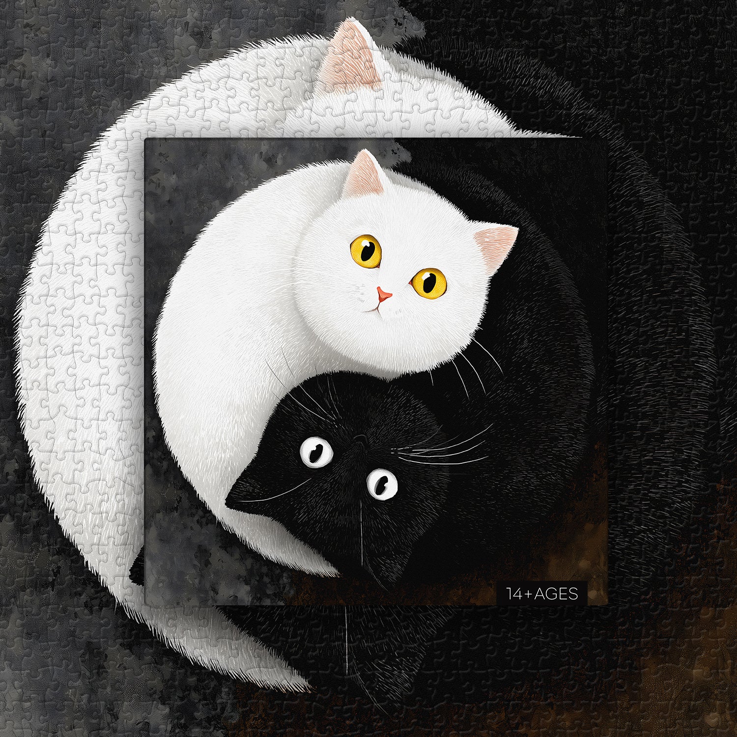 Black and White Balance Jigsaw Puzzle 1000 Pieces