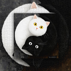 Black and White Balance Jigsaw Puzzle 1000 Pieces