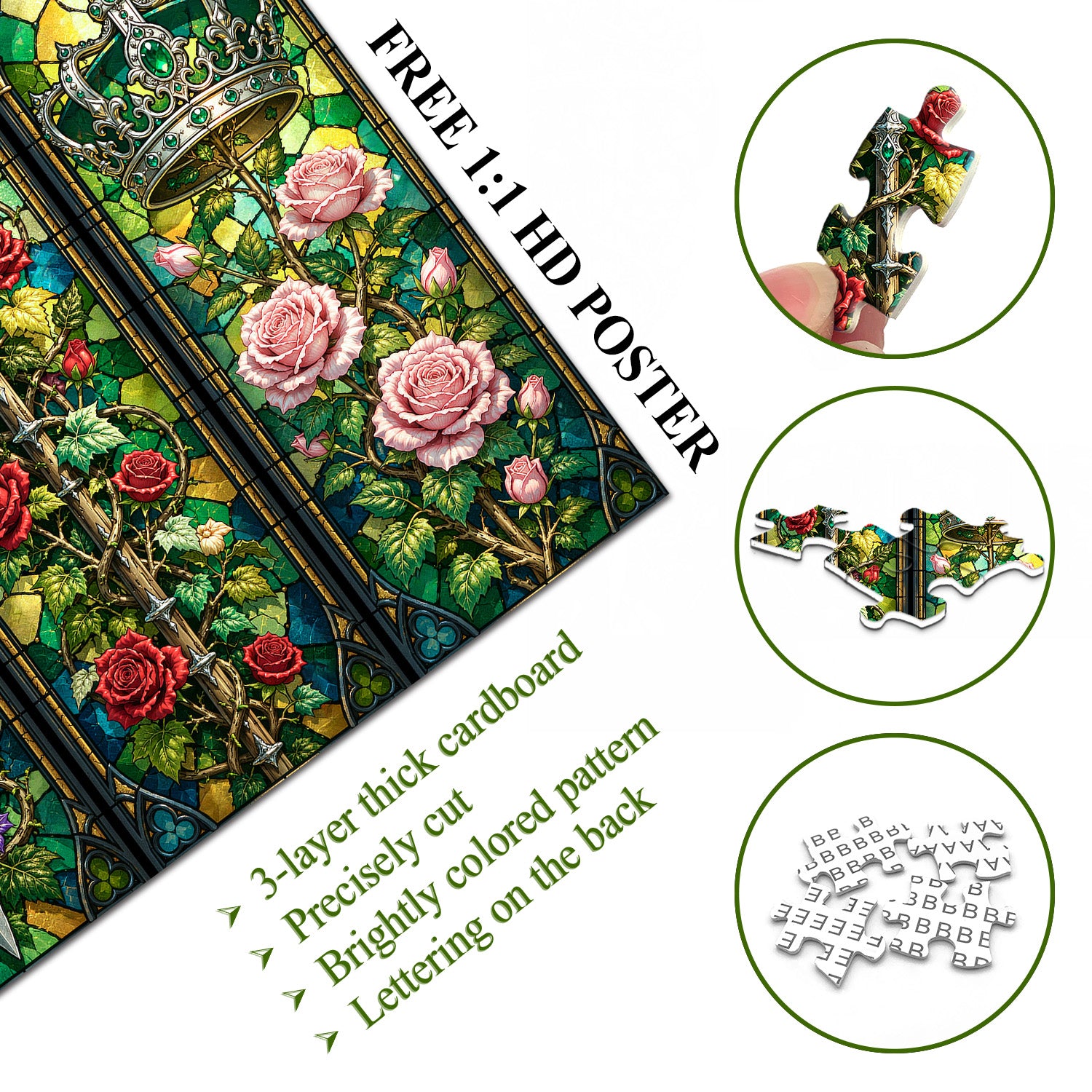 Dornen und Herrlichkeit Puzzle 1000 Teile