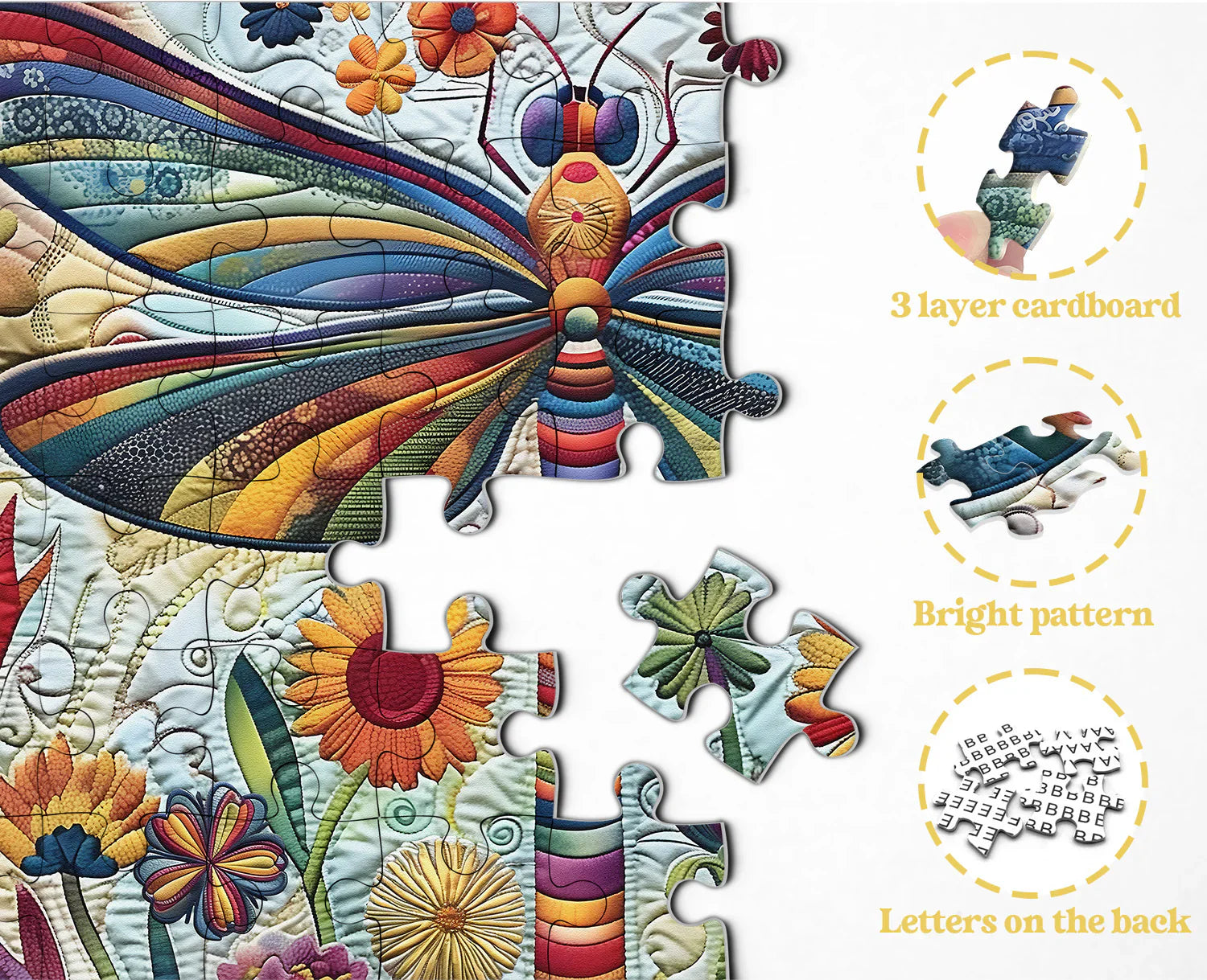 Dragonfly Garden Jigsaw Puzzle 1000 Stücke