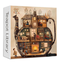 Teapot Library Jigsaw Puzzle 1000 Pieces