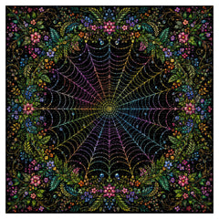 Blumenspinnennetz-Puzzle 1000 Teile