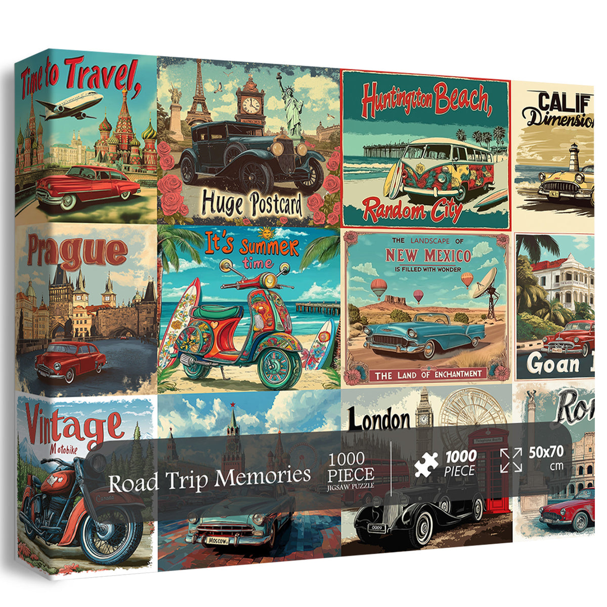 Road Trip Memories Jigsaw Puzzle 1000 Pieces
