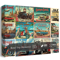 Road Trip Memories Jigsaw Puzzle 1000 Pieces