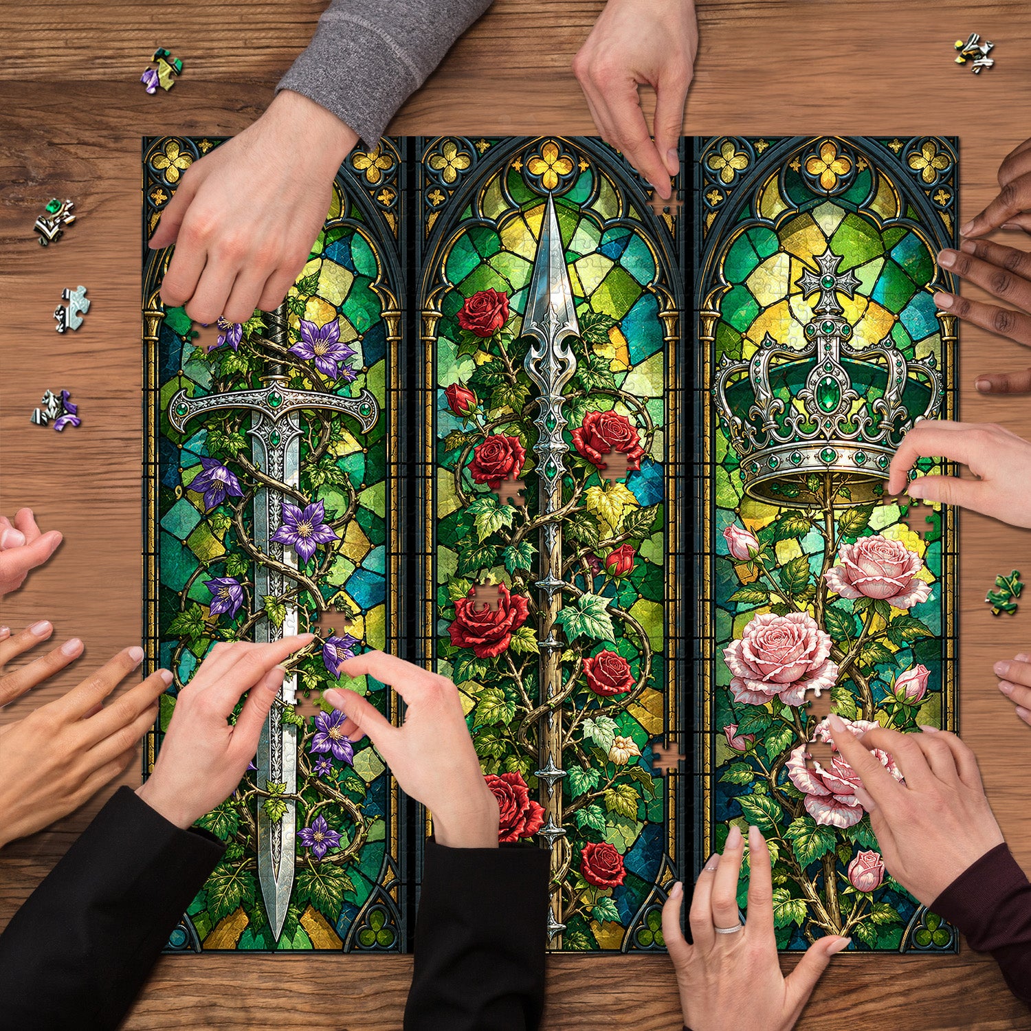 Dornen und Herrlichkeit Puzzle 1000 Teile