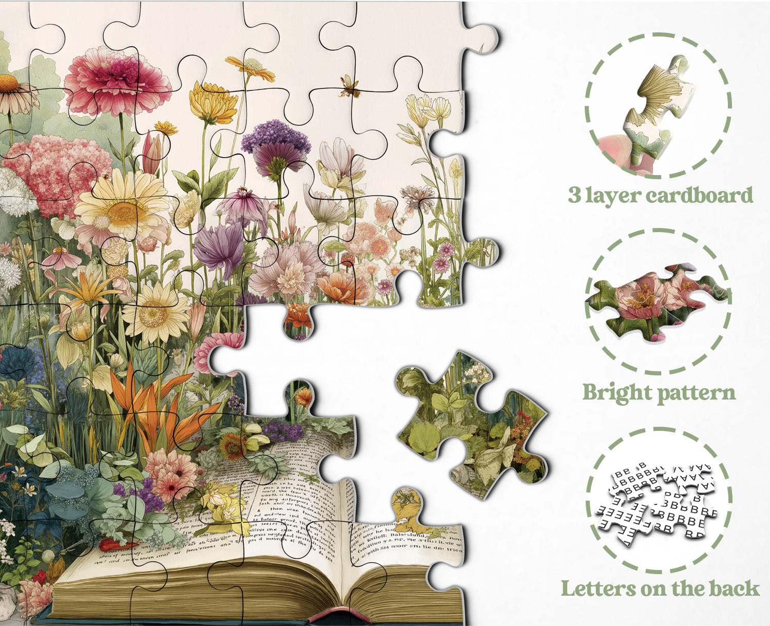 Garden Tales Jigsaw Puzzle 1000 Pieces