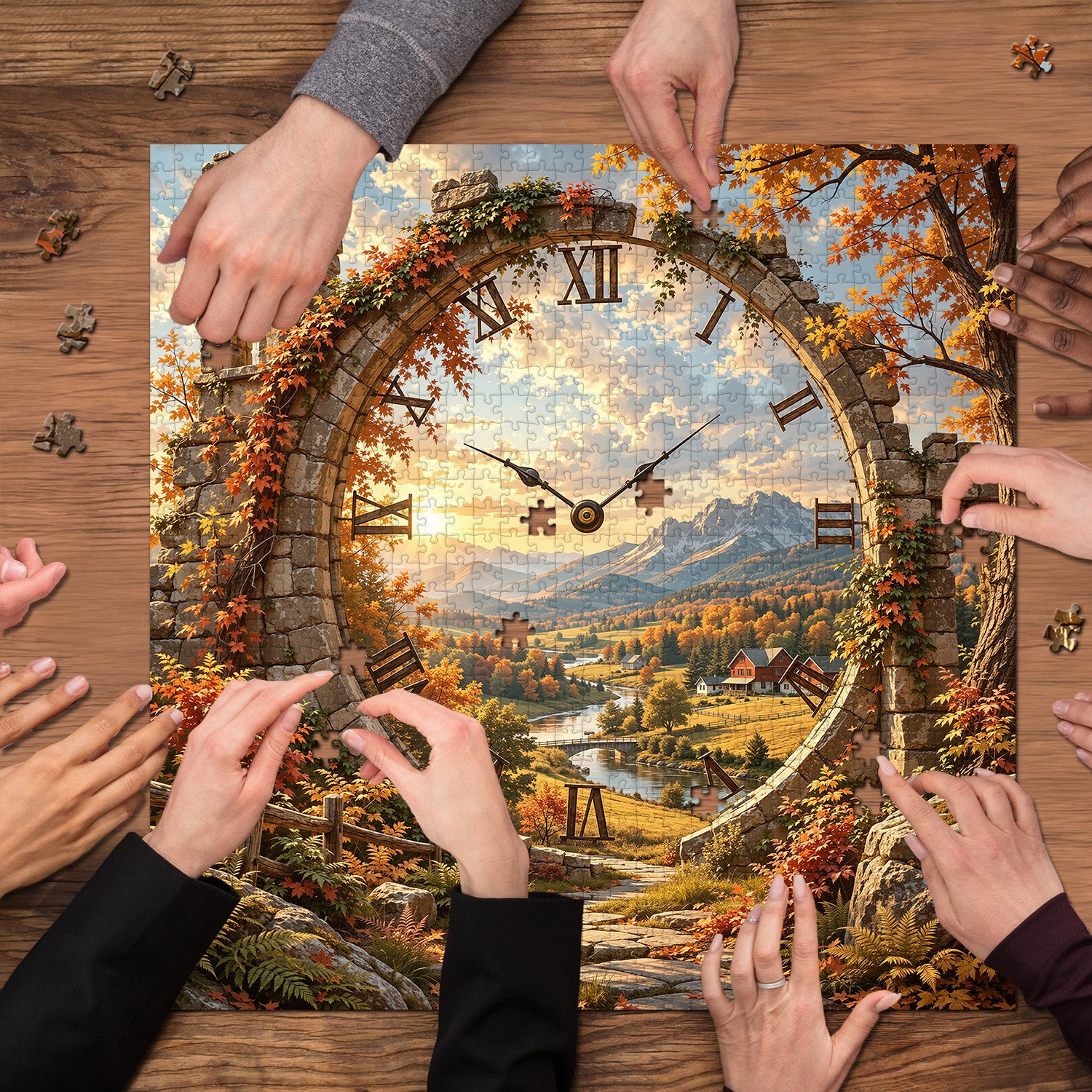 Autumn Time Jigsaw Puzzle 1000 Pieces