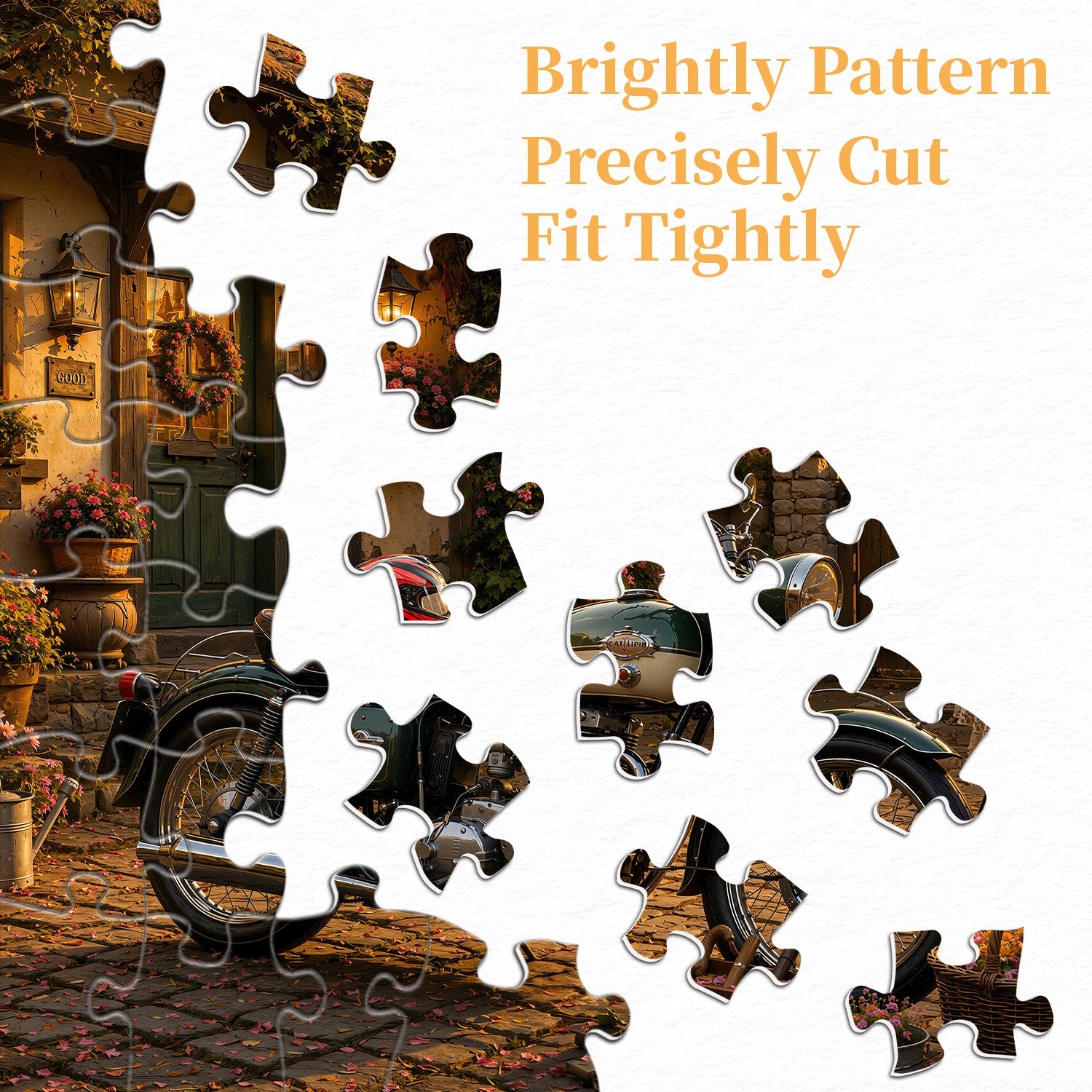 Sunset Cottage Moto Puzzle 1000 Teile
