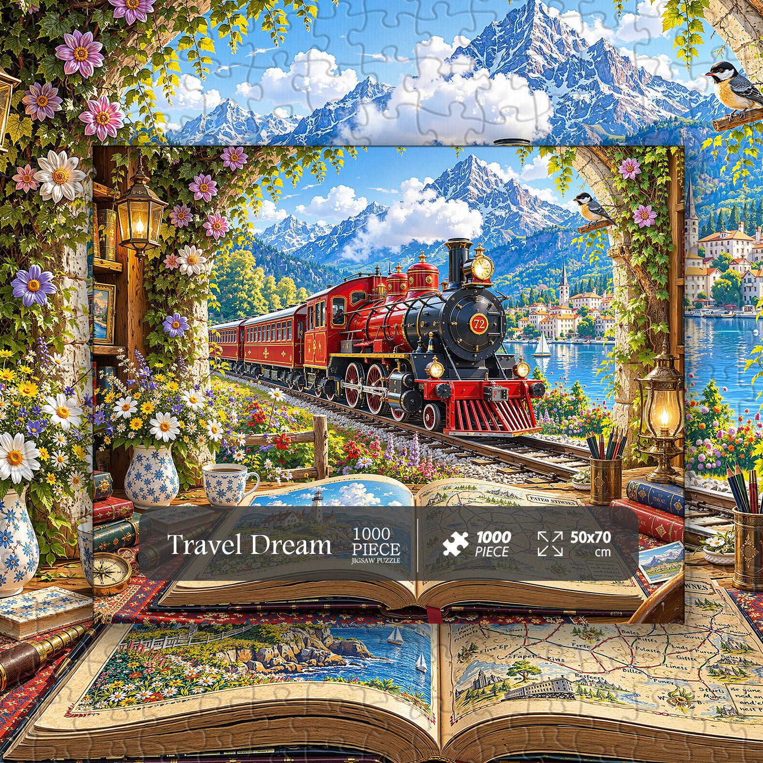 Travel Dream Jigsaw Puzzle 1000 pièces